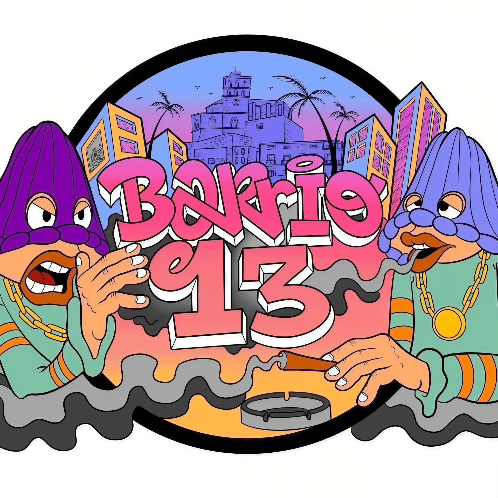 Barrio 13 Social Club logo