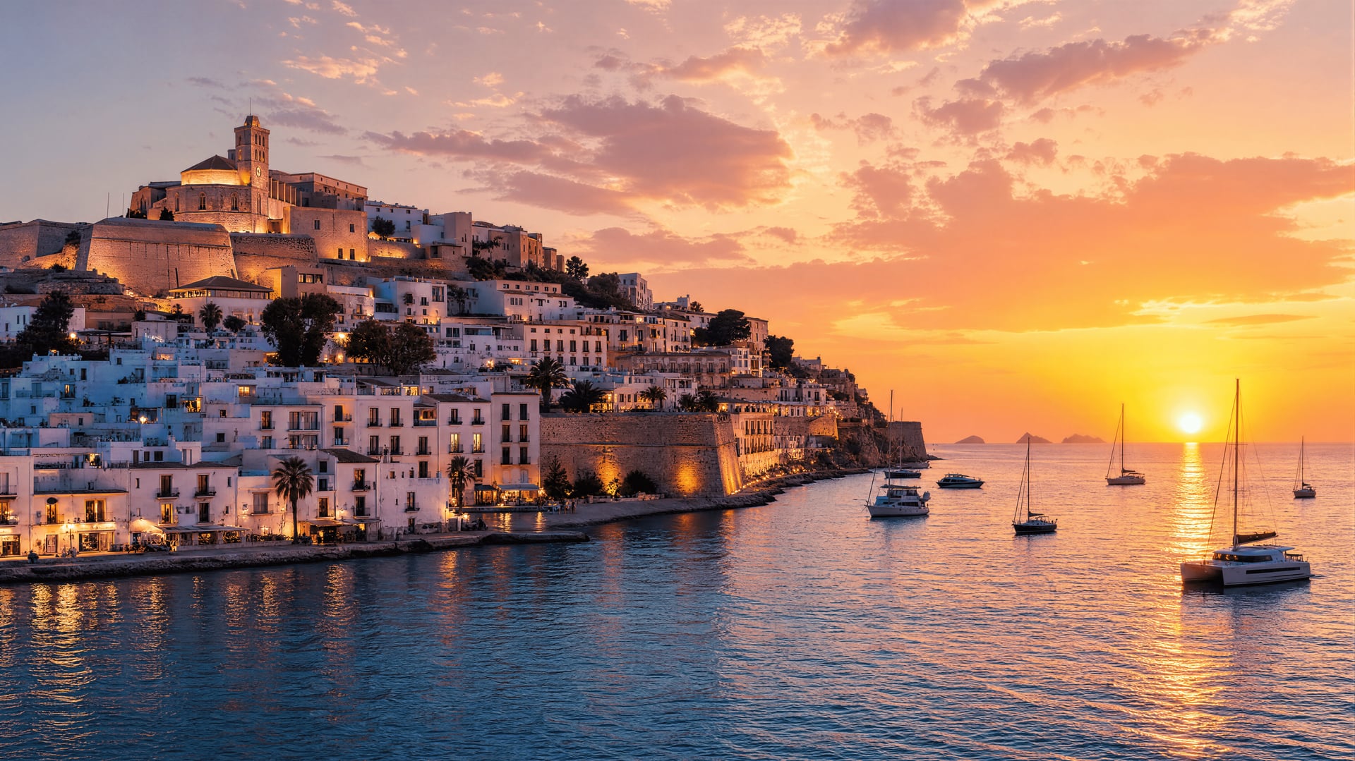 Un lounge de un club social de cannabis en Ibiza